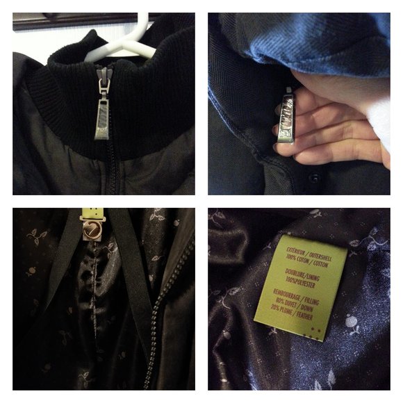 ✨️HP✨️SOIA & KYO "LOVEY" Coat XS BLK - Picture 5 of 8